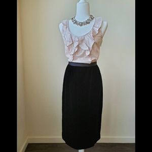 Velvet Skirt w FREE BLOUSE!
